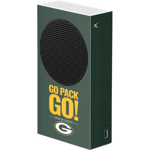 NFL Green Bay Packers Team Motto Xbox Series S Console Skin